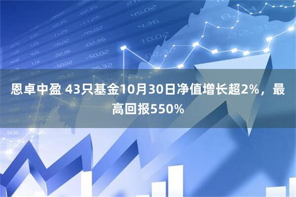 恩卓中盈 43只基金10月30日净值增长超2%，最高回报550%